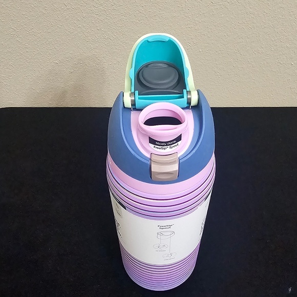 Owala 32 oz. FreeSip Stainless Steel Water Bottle - Technicolor Dicks Exclusive - Picture 5 of 7